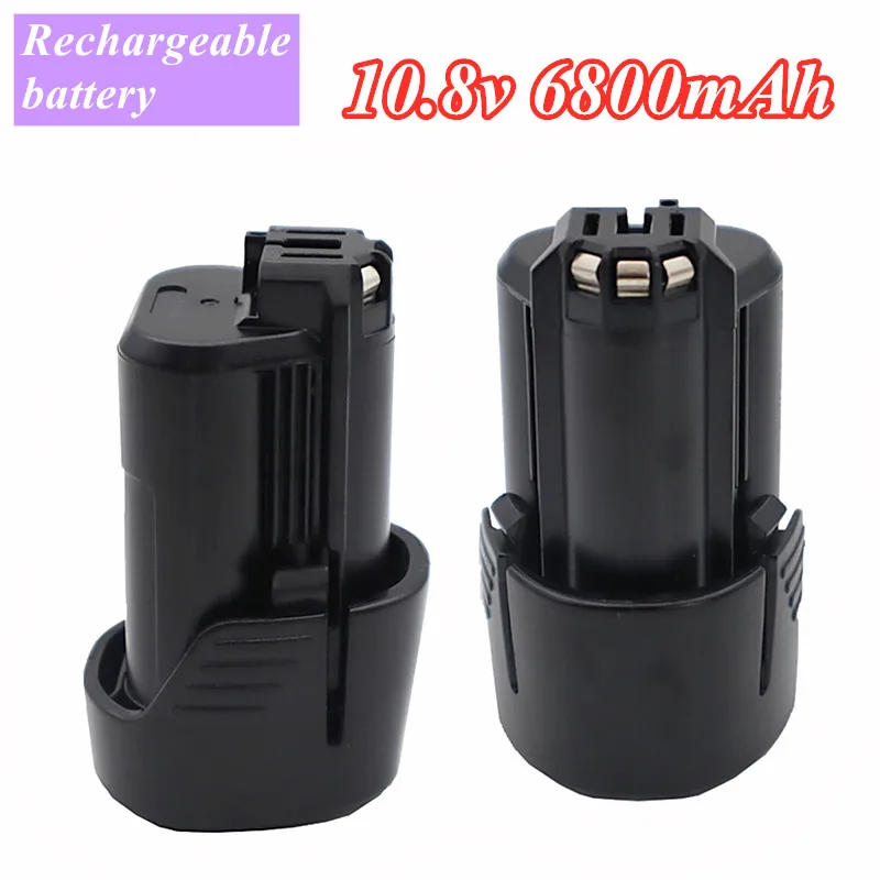 

10.8V 12V Li-ion Rechargeable Battery Pack Replace Cordless Electric Drill Screwdriver BAT411 BAT412 BAT412A Tool Accessories