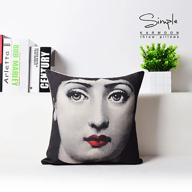 

Vintage Art Cushion Nordic Cotton And Linen Sofa Cushions Bedroom Throw Pillow Home Decor Pillow Cushions Подушка Дакимакура