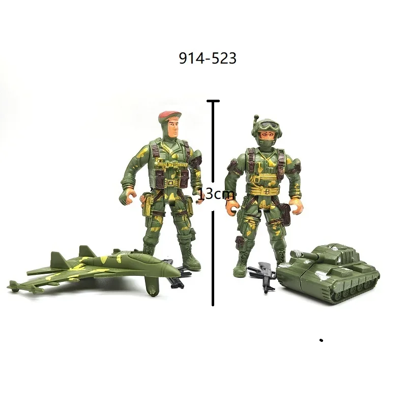 Детская Игрушечная Модель С Шарнирным Подвижным Оружием CS Anti-Terror Elite Armor Set