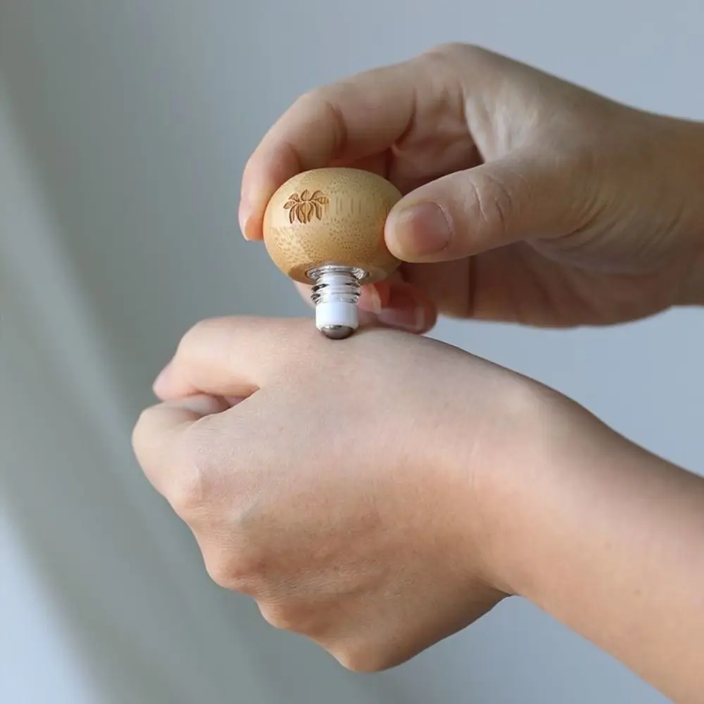 1 мл бамбуковый рулонный флакон пустой тюбик в форме тыквы многоразовый для духов