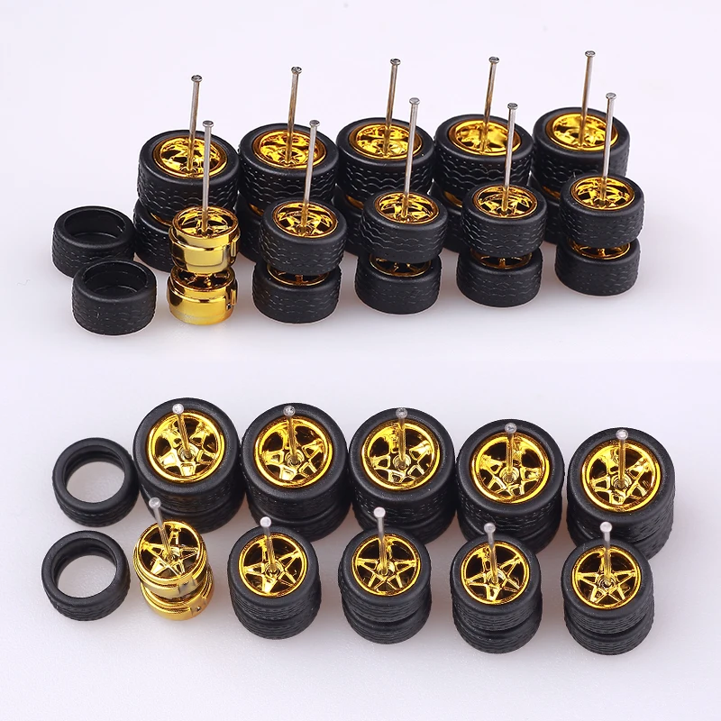 10 комплектов 1/64 Φ 8 мм + 12 Съемная шина 1:64 сплав Автомобильная