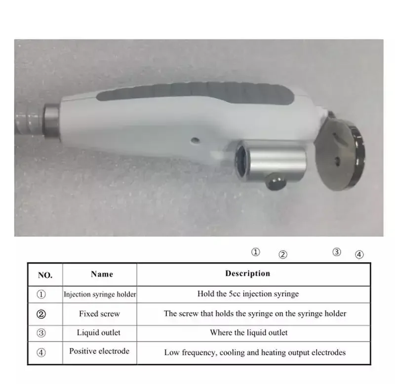 Портативный Acool CE способствует лимфатической циркуляции сужает поры отбеливает