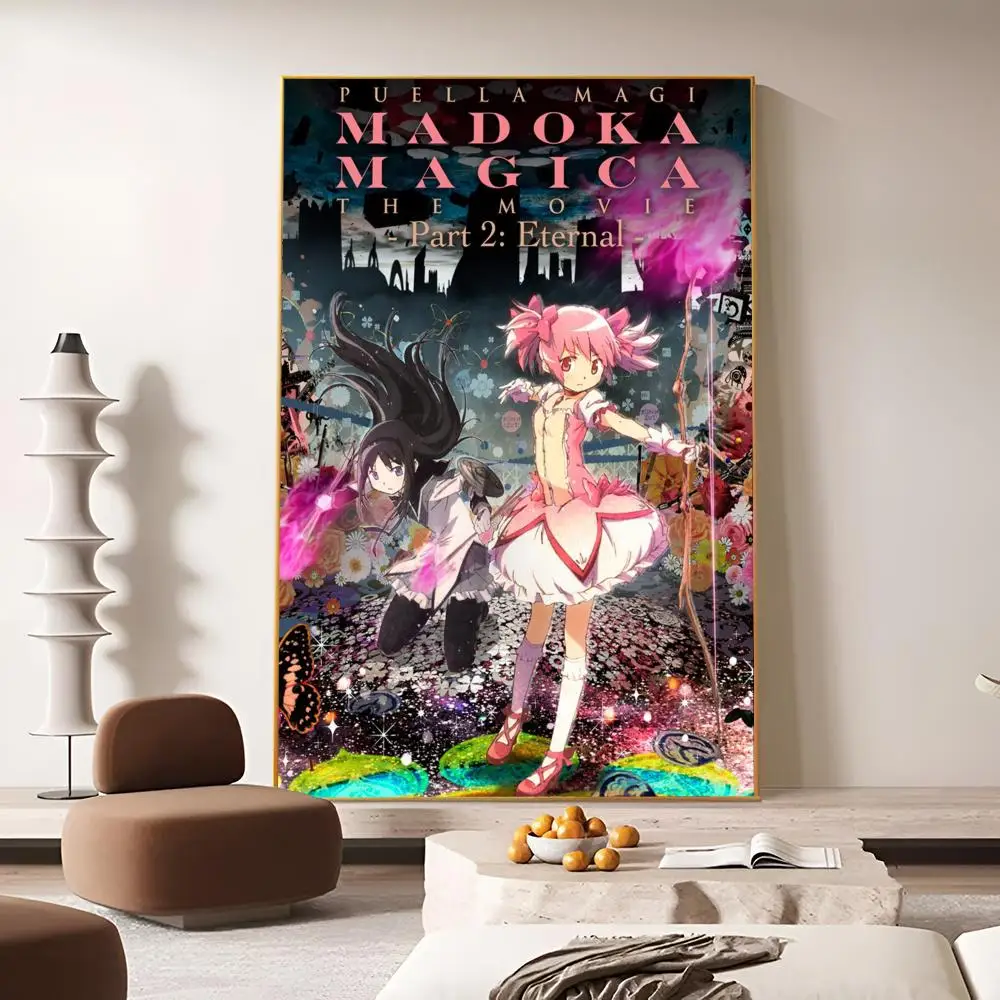 Puella Magi Madoka Magica аниме постер высокого качества цифровая печать на синтезированной