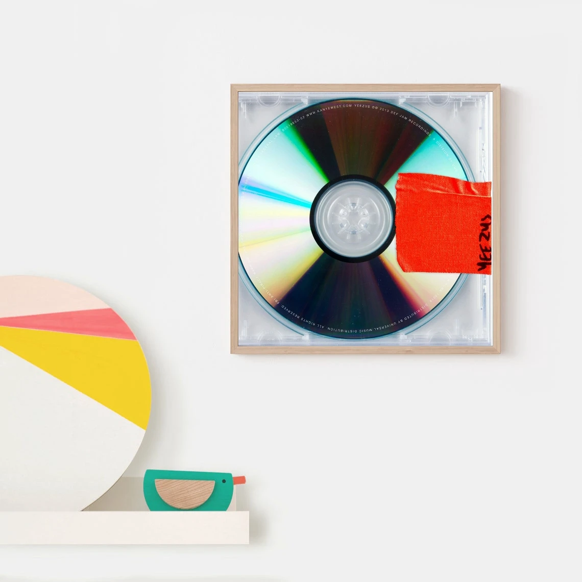 Альбомная обложка Kanye West Yeezus в стиле хип-хоп для музыкального альбома постер на