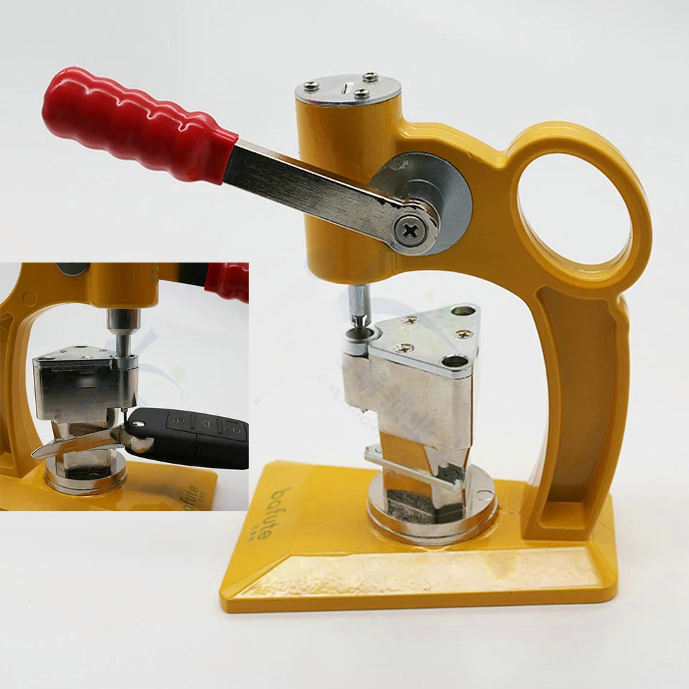 Инструмент для фиксации ключа Bafute, откидные тиски для откидного ключа, удалитель штифтов, автомобильный пульт дистанционного управления, нажимной ролик для головки