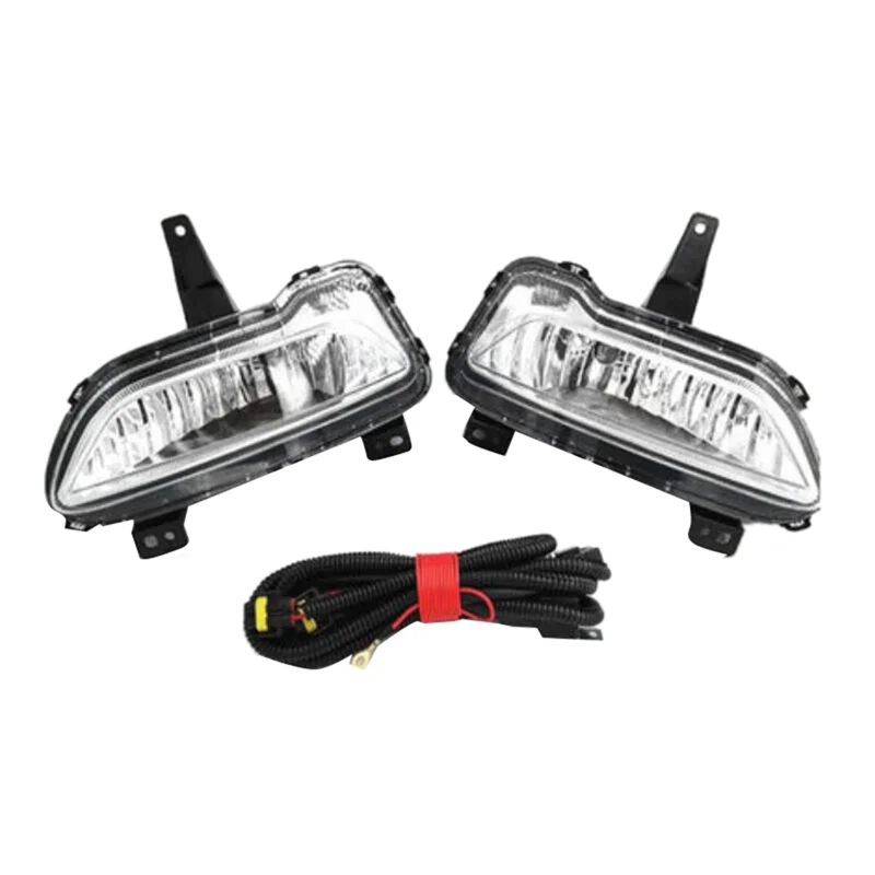 

1Pair Car Front Bumper Fog Lights Assembly Driving Lamp Foglight with Wiring Harness for 2021 2022