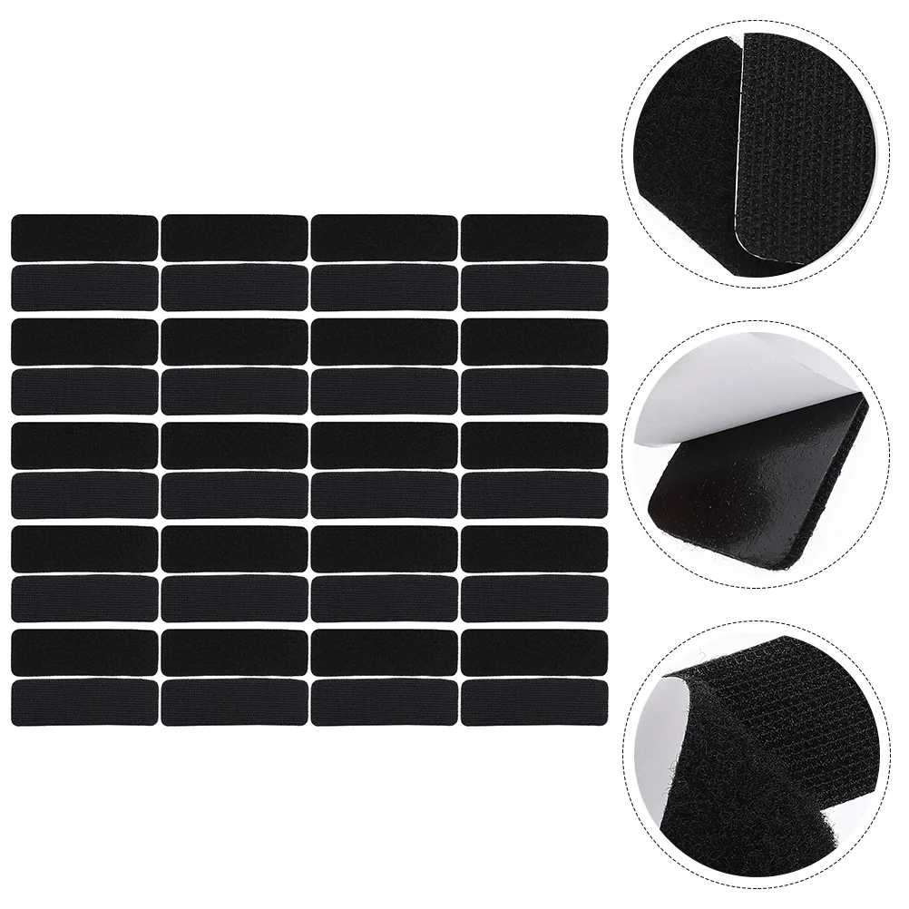 

30 Pcs Strips Adhesive Double Sided Rug Tape Wall Tapes Sealing Home Carpet Mat Grippers