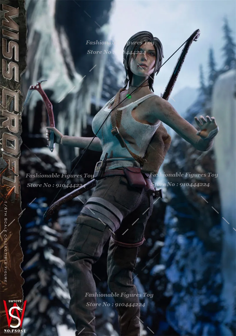 В наличии SWtoys FS061 1/6 Женский солдат Miss Croft Лара косплей приключения бриллианты