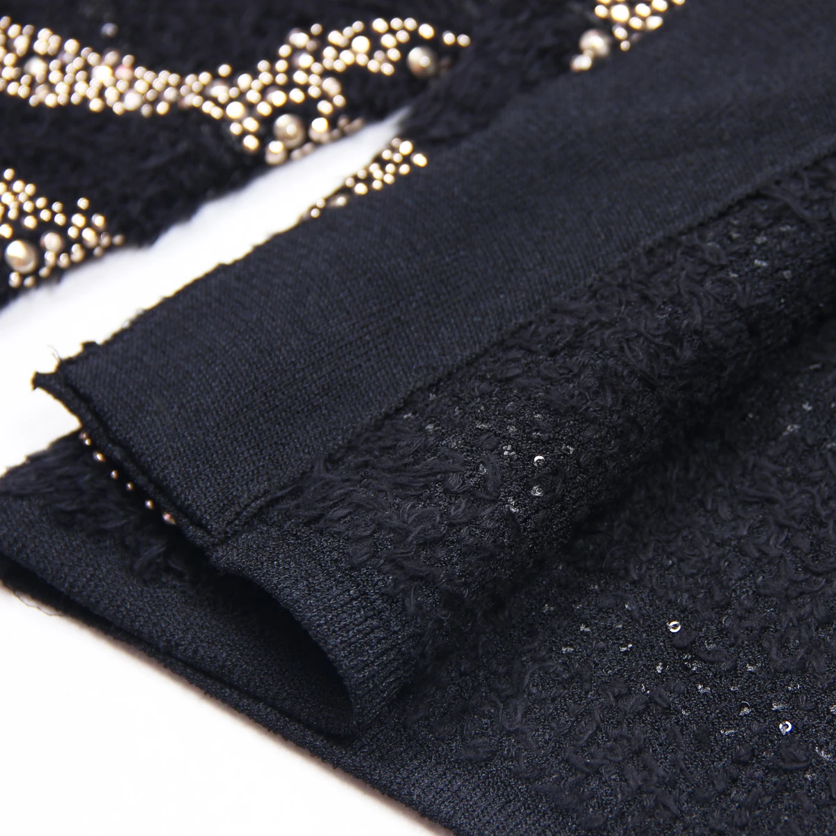 S-XL Высококачественная модная Шерстяная трикотажная эластичная ткань с рисунком