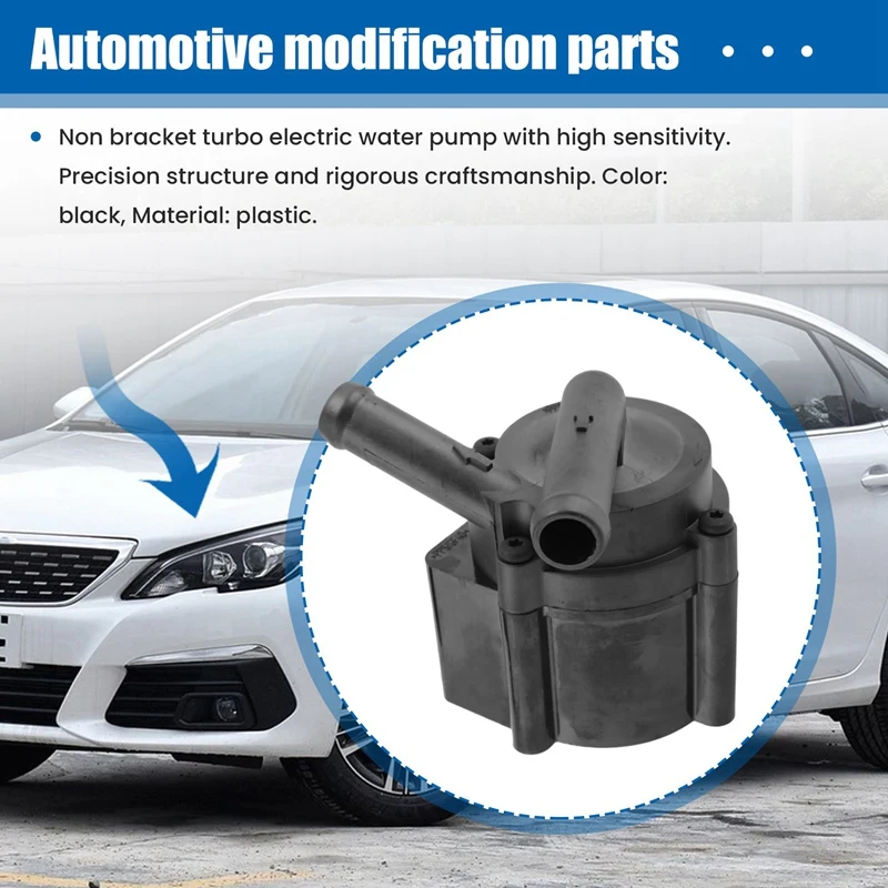 Турбоэлектрический водяной насос без кронштейна 9806790880 Для Citroen C4 C5 Peugeot 308 508 5008 1 6