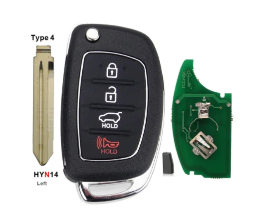 

Флип-брелок Okey для Hyundai Elantra Accent Ix35 IX45 I30 Solaris Tucson I20 Santa Fe SUV 315/433 МГц ID46 чип дистанционный Автомобильный ключ