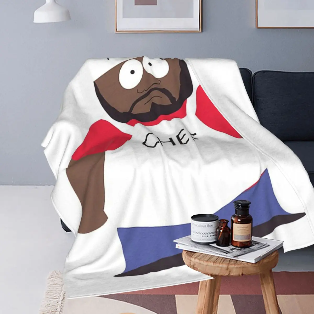 Одеяла шеф-повара South Park флисовые дышащие одеяла для дивана одеяло путешествий