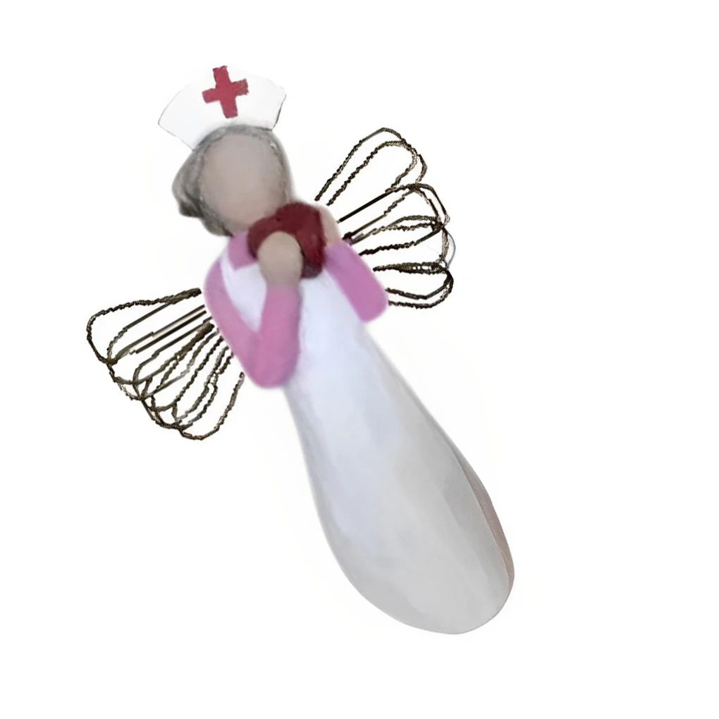 

Настольное украшение медсестра статуя из смолы ремесло компактный размер домашние украшения офис украшение скульптура домашний Декор Тип