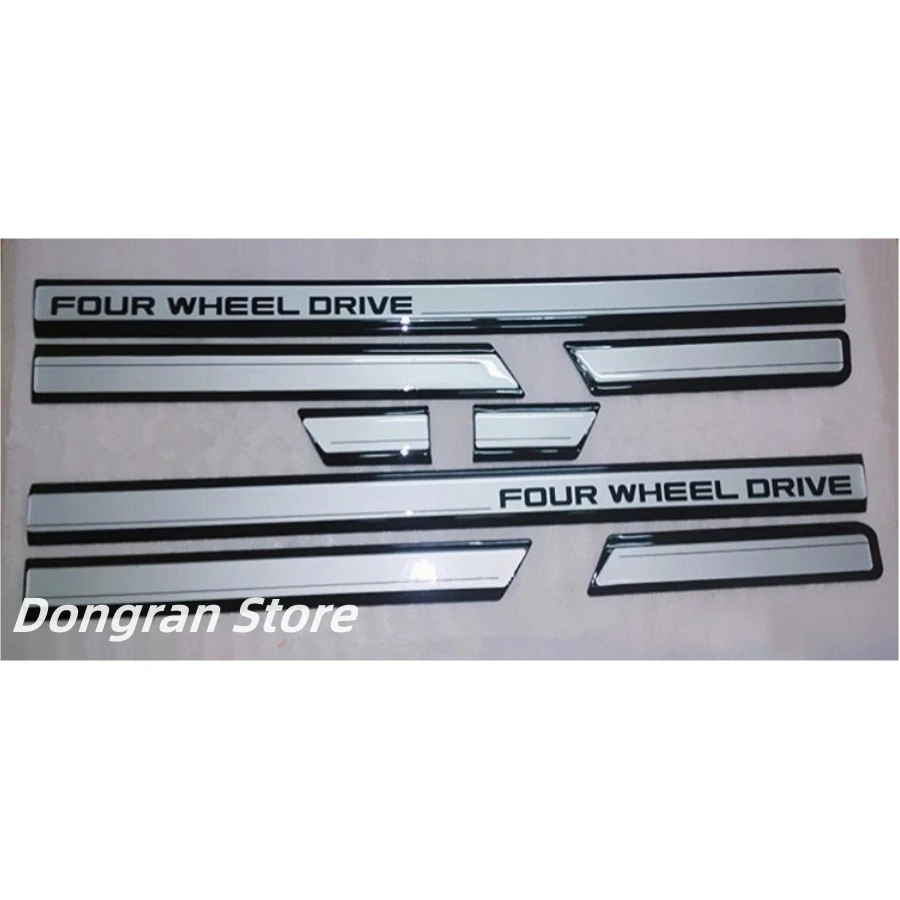 Osmrk Car Body Door Plate Strips Protection Moldings For Toyota Land Cruiser LC80 FZJ80 4500 | Styling Mouldings
