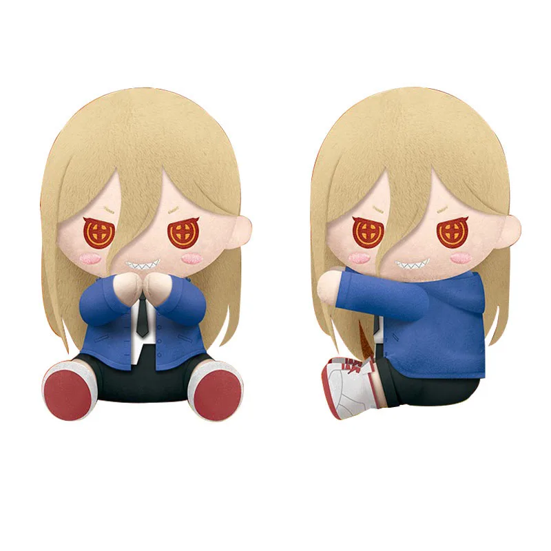 

Аниме бензопила, мужские плюшевые игрушки Power похита макима дендзи Аки, плюшевая кукла, мультяшная мягкая Набивная игрушка для детей, подарк...