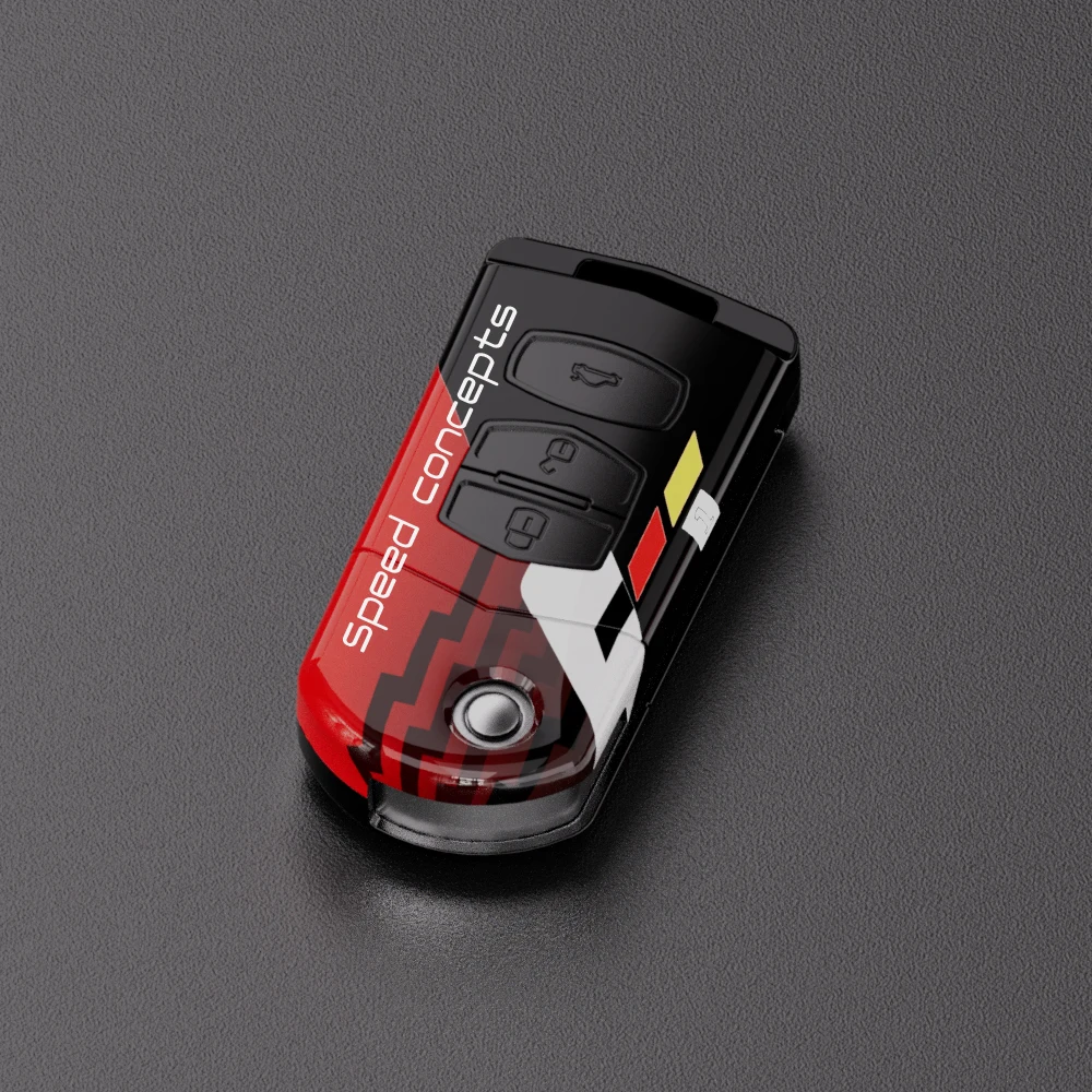 

Чехол для автомобильного ключа из углеродного волокна из АБС-пластика для Mazda 2 3 5 6 gh CX5 CX7 CX9 RX8 MX5 MPV Demio M3 M5, корпус ключа, автоаксессуары