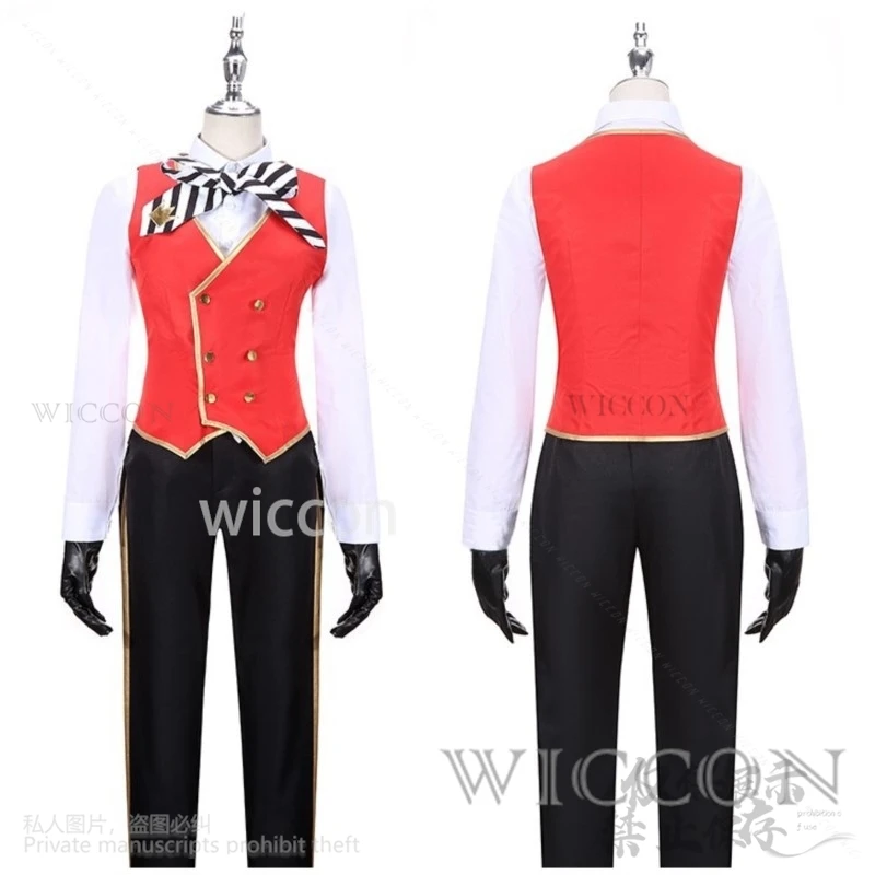 Аниме игра Riddle Rosehearts косплей костюм парик для взрослых головные уборы Twisted-Wonderland
