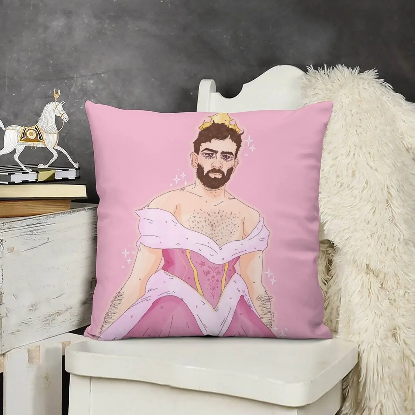 Декоративная подушка принцессы Хасанаби рождественские чехлы наволочки