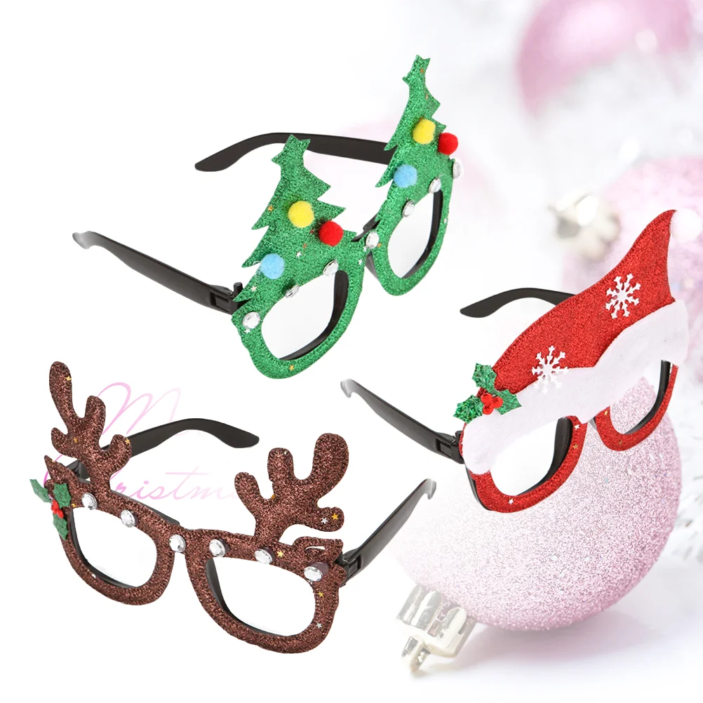 

Glasses Party Christmas Glitterkids Favors Frame Fancy Frames Eyewear Merry