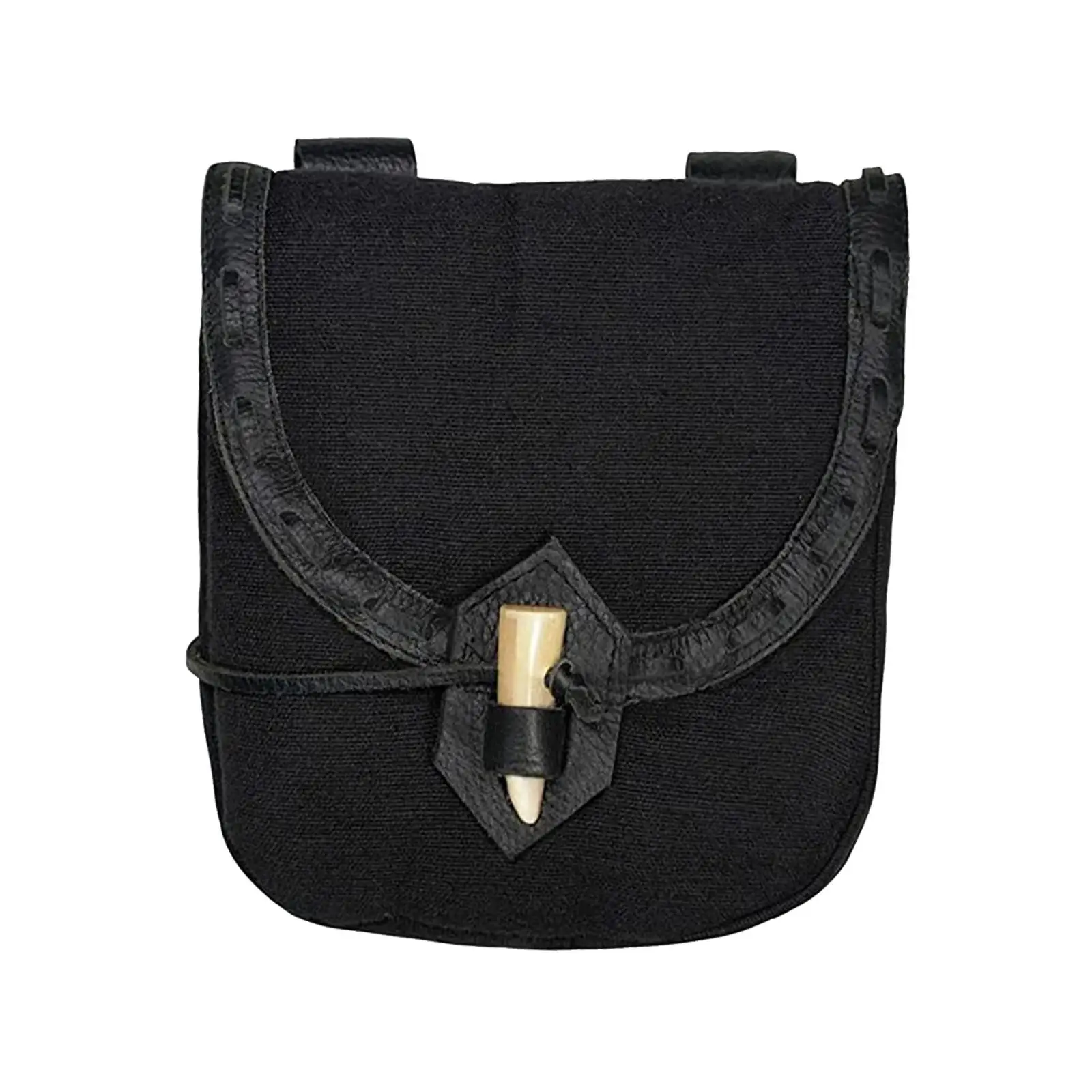 

Retro Canvas Medieval Belt Pouch Durable Wear Resistant Cosplay Costume Big Capacity Fanny Pack Waist Bag Costume Accessories