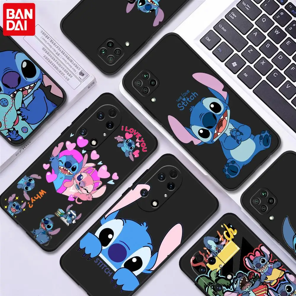 Мультяшный чехол Лило Стич для Huawei Mate 20 Lite 40 RS 10 Nova 8i 9 Pro Y60 8 SE Y7 Y9 2019 Y6p Y9a