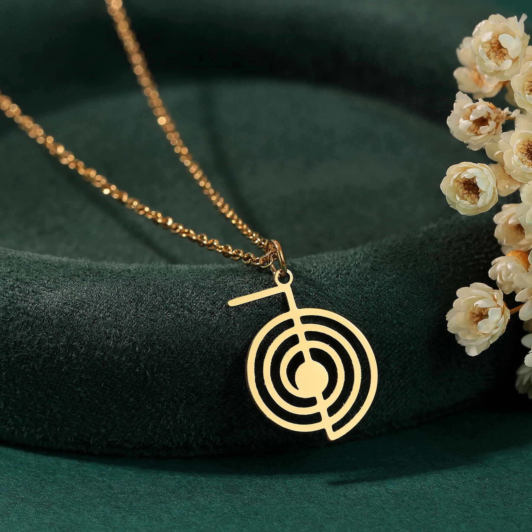 Рейки Чо Ку Рей ожерелье целебная энергия йога сила кулон сакральная геометрия