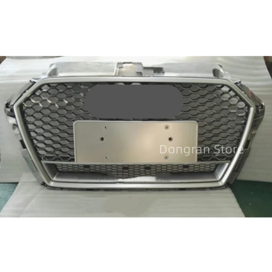 

Car Front Bumper Grill Center Grille For Audi A3/S3 8V 2017 2018 2019 (Refit For RS3 Style) Car Front Bumper Grille