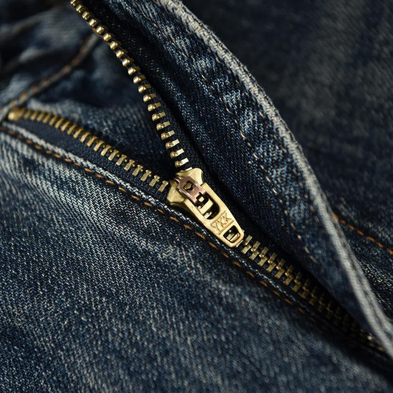 2023 Spring Summer New Casual Ripped Jeans for Men Clothing Washed Soft Cotton Streetwear Oversize Men Trousers A5978