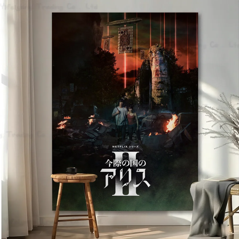 Алиса в пограничье сезон 1 2 мультяшный гобелен художественная научная