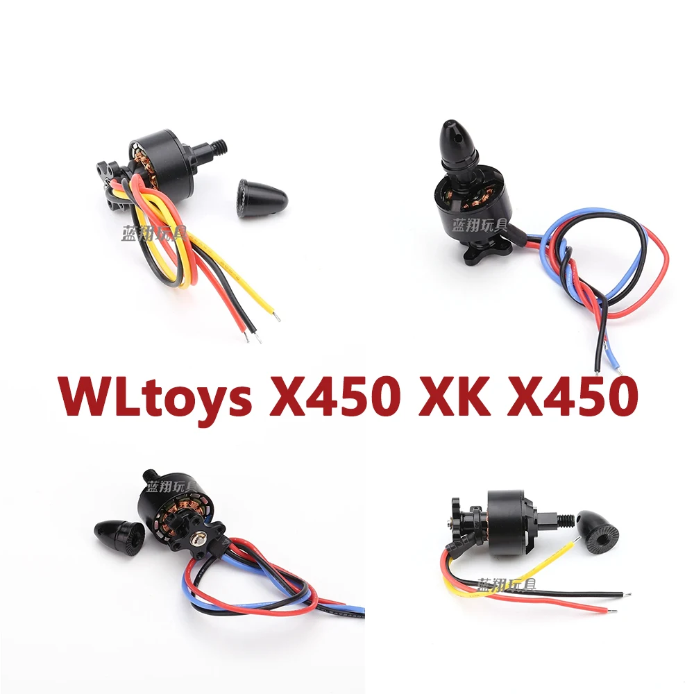 

Wltoys X450 XK X450 RC Aircraft Spare Parts X450-0007/X450-0008/X450-0009 CW CCW Motor / CW CCW Motor Nut