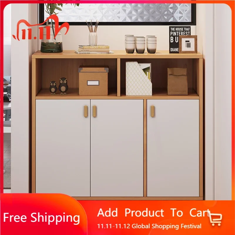 

Modern Wooden Shoe Cabinets Dust Proof Storage Design Household Ultra Thin Shoe Cabinet Multilayer Zapateros Home Furniture