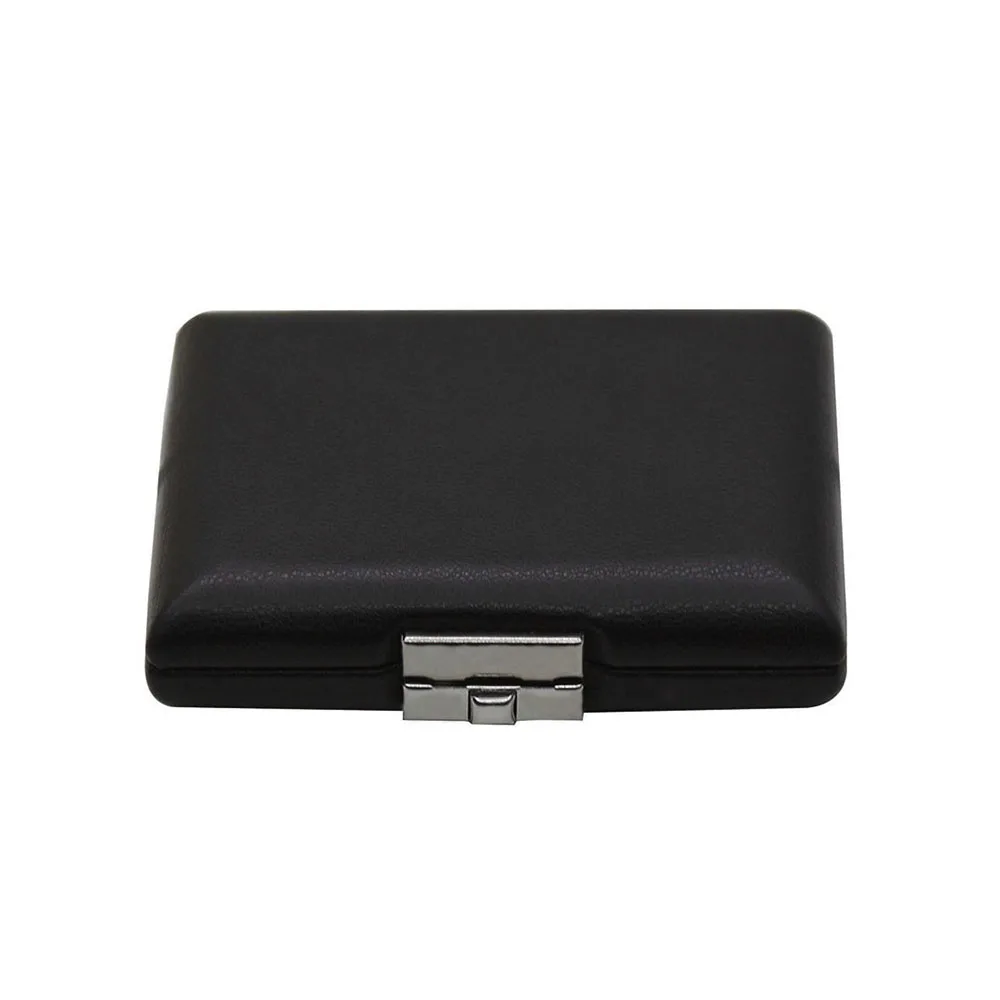 PU Black Leather Material Oboe Basson Bassoon Reed Case Storage Box Holder For Three Reeds Can Be Installed