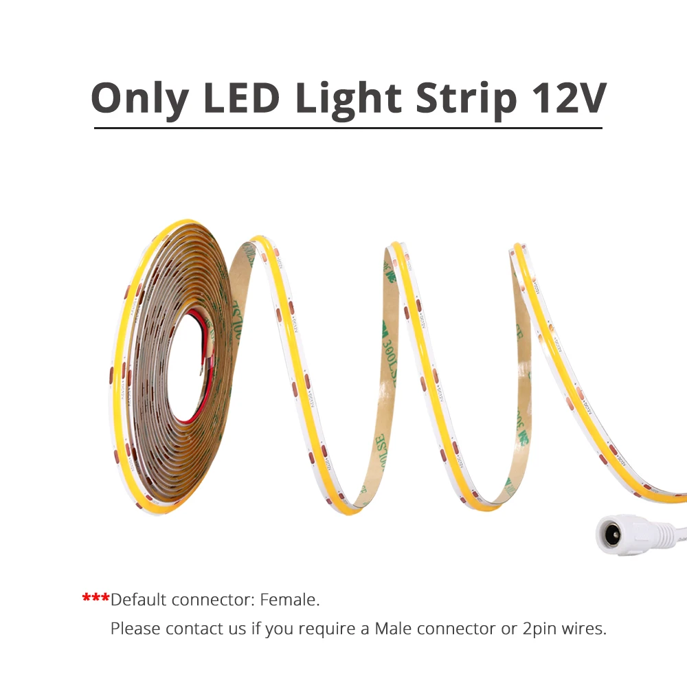 

LEDSONLINE COB светодиодная лента 12В 8мм с датчиком движения