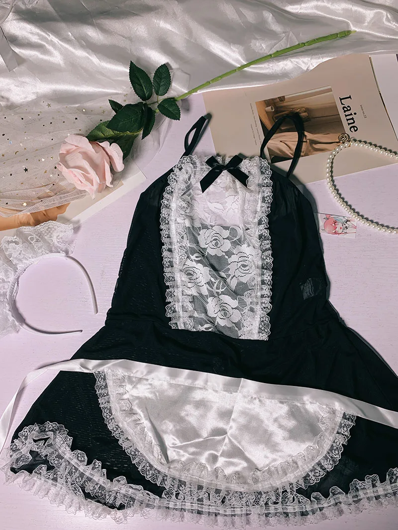 Японские сексуальные бриллиантовые костюмы для косплея женское нижнее белье