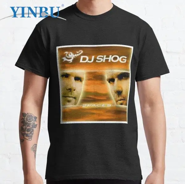 

Футболка dj shog graphic Мужская, модная одежда, новинка 2023, уличная одежда, футболки