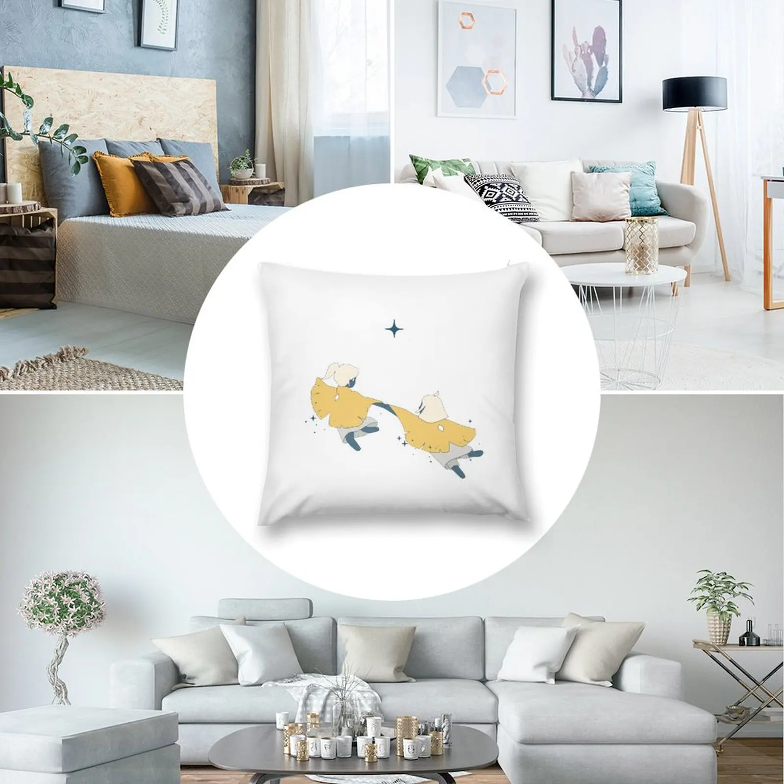 CMoths - sky хлопок детская подушка Рождественские декоративные подушки