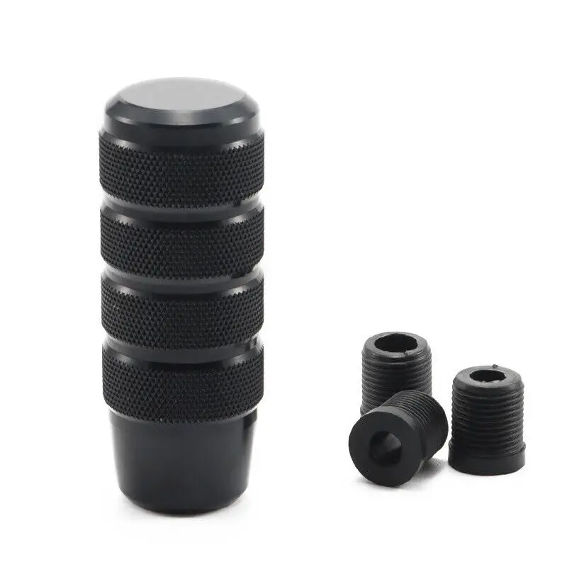 

Рычаг переключения передач автомобильный, Металлическая черная алюминиевая ручка переключения передач, 1 комплект