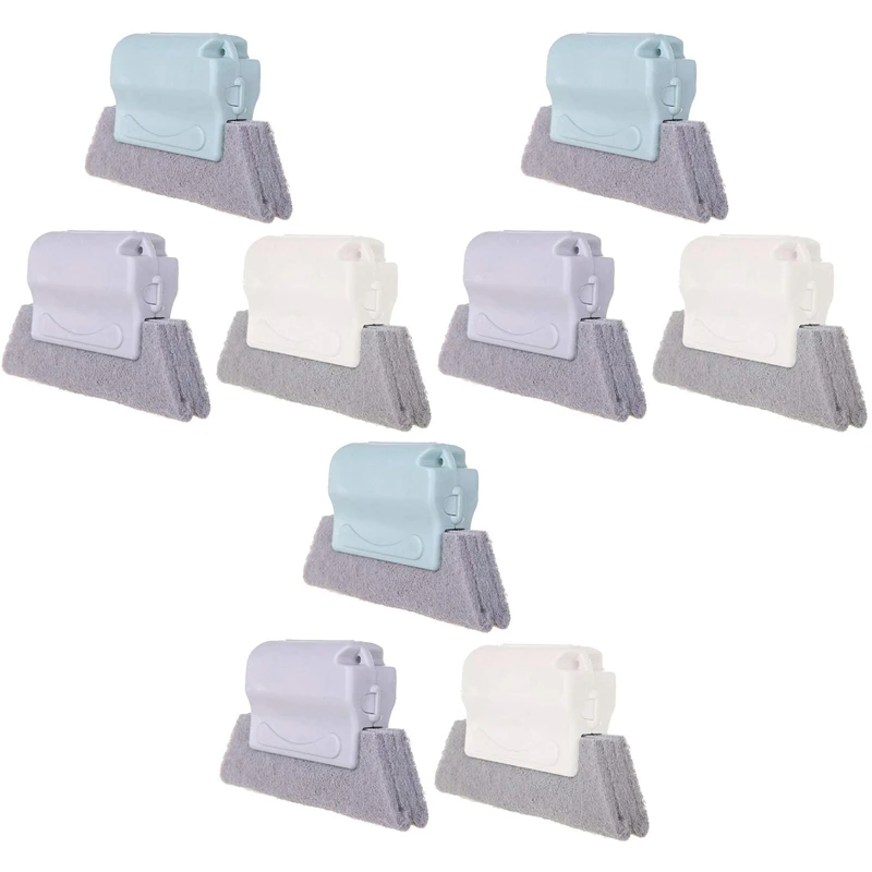 

Розничная продажа, 9 шт., креативная щетка для чистки канавок, волшебная щетка для окна, двери, гусеницы, щетка для чистки, скользящие инструм...