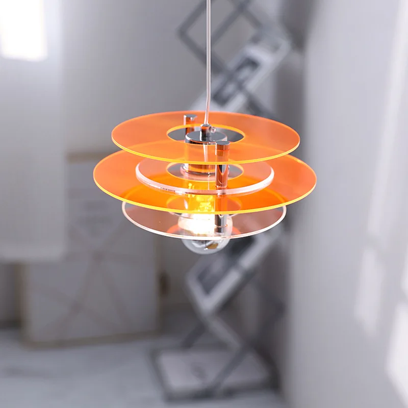 Nordic Postmodern PH Medieval Restaurant Bar Pendant Light Study Bauhaus Designer Spaceage LED Lamp Porch Single Head Chandelier - купить по