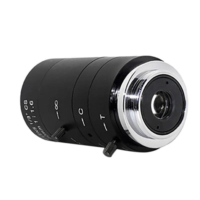 

HTHL-6-60Mm 1/3 Inch CS Camera Lens F1.6 Manual Zoom Industrial Lens For CCTV CCD Camera Manual Iris Lens Replacement