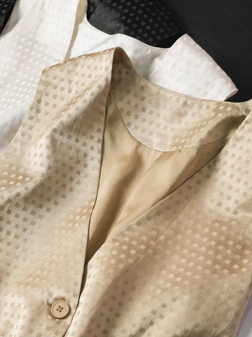 SuyaDream женские шелковые жилеты