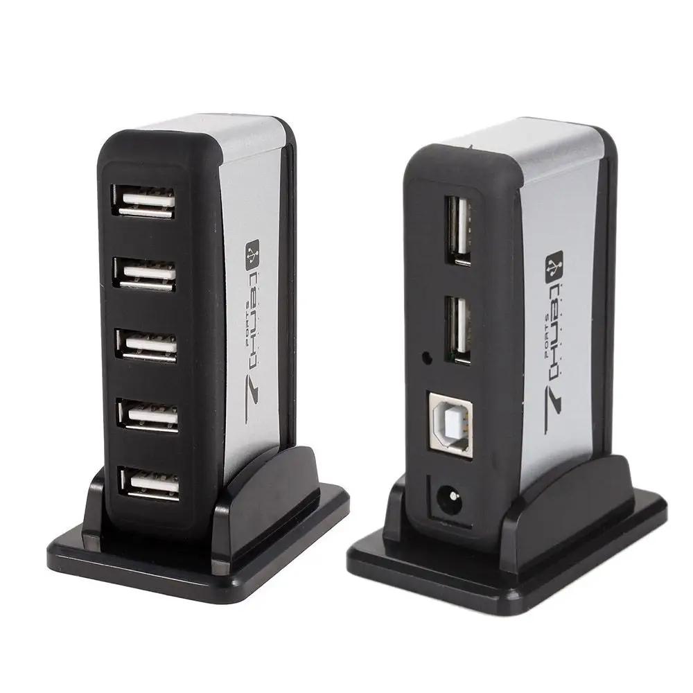 

Сетевое зарядное устройство с 7 USB-портами и светодиодным дисплеем