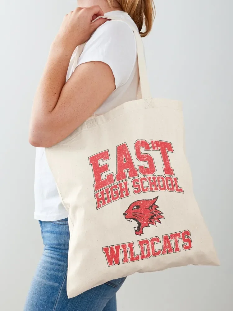 East High School Wildcats (вариант) Большая сумка для покупок эко-пакет Большие сумки женщин