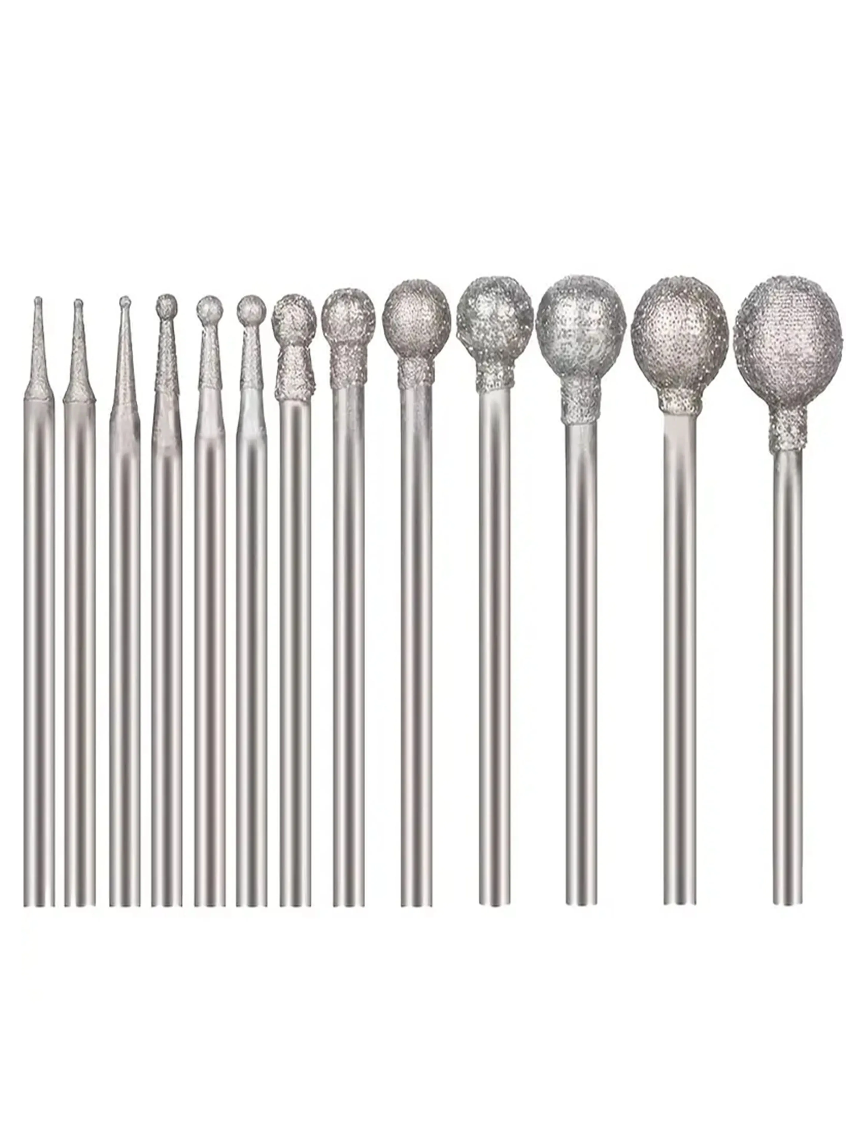 

13 Шт., Алмазные Полировальные Головки Для Резки И Полировки Агата, Абразивные Инструменты, Деревообработка