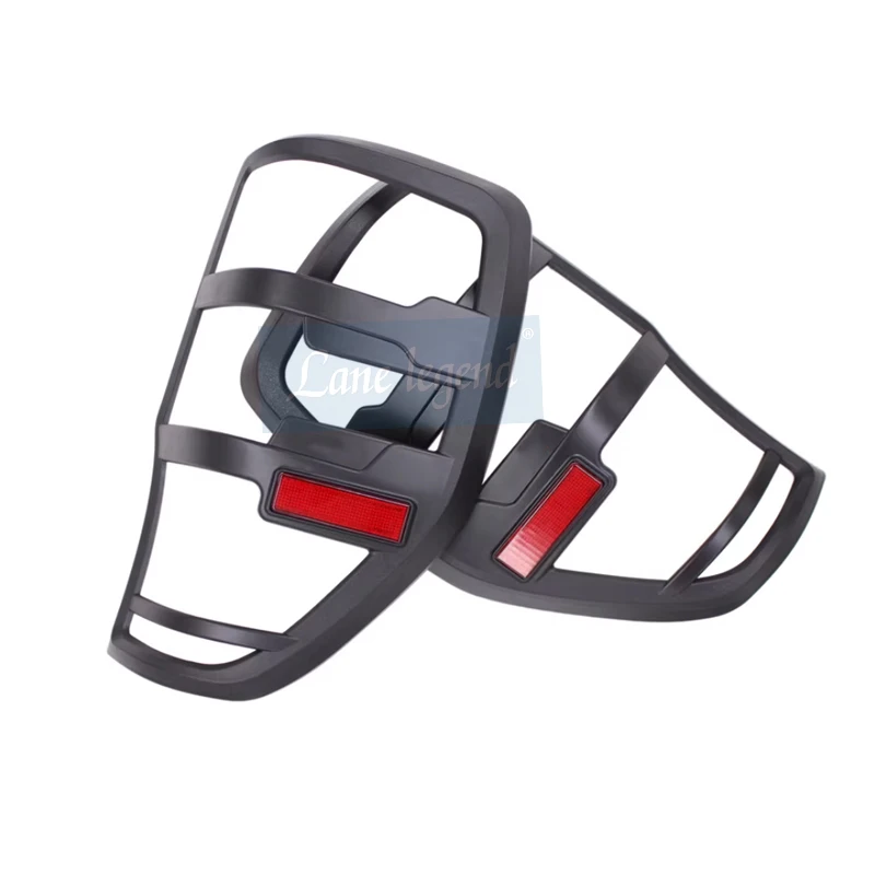 Для Ford Ranger T6 T7 T8 2012-2020 автомобильные черные матовые внешние колпачки задних фар