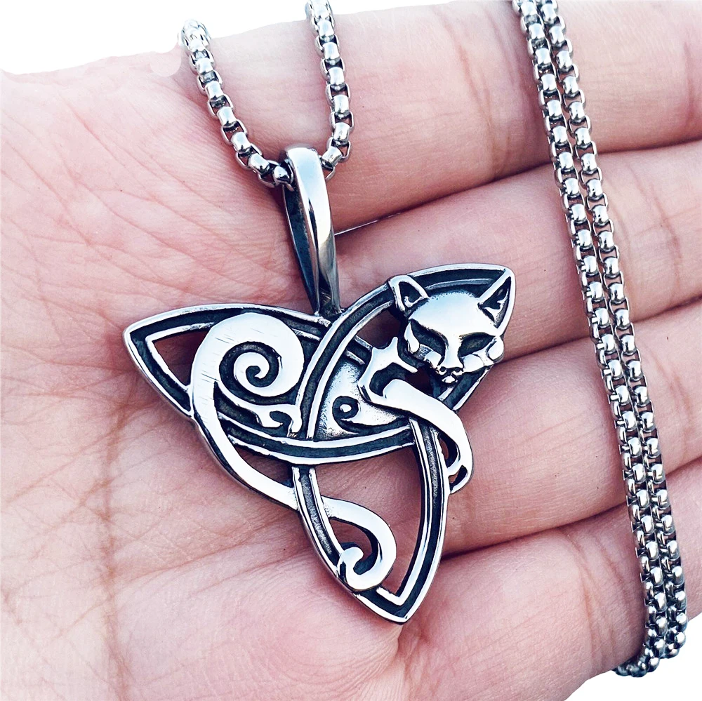 

Triceratops Skeleton Dinosaur Necklace Pendant Stainless Steel Jewelry