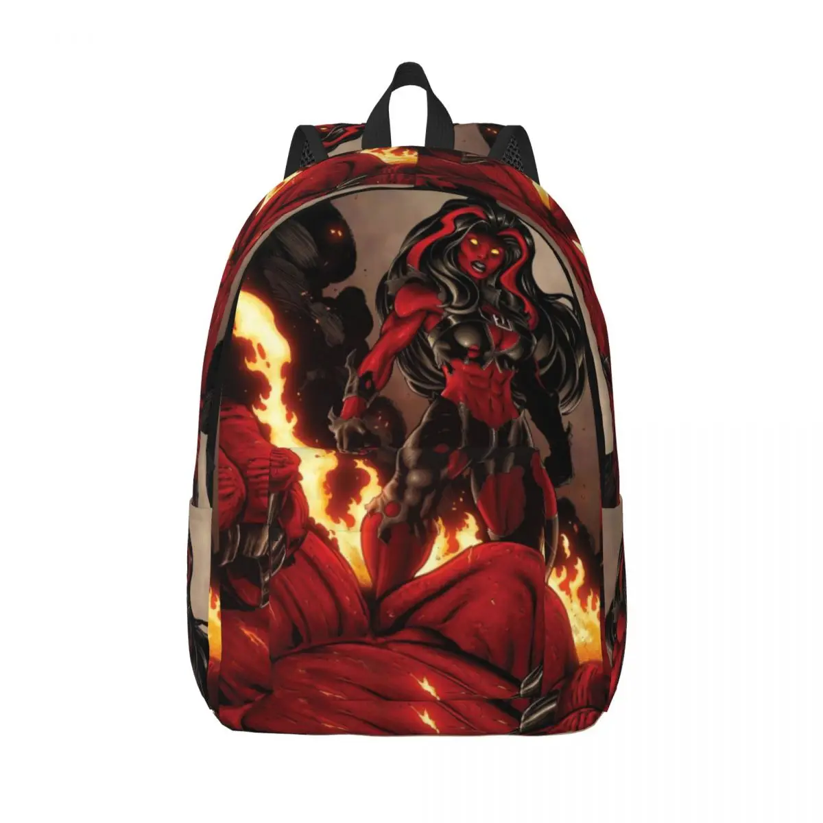 Холщовый Рюкзак She Hulk с принтом на заказ для мужчин и женщин водонепроницаемая