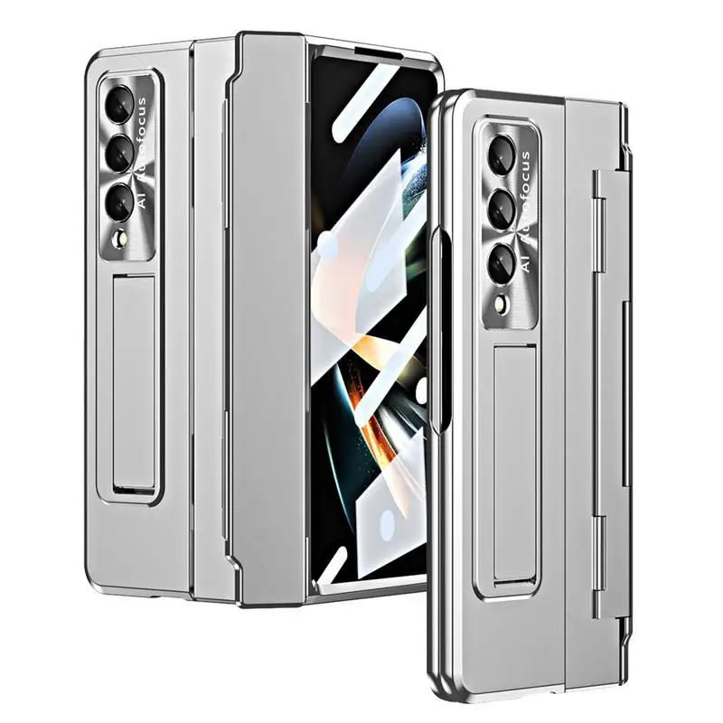 

Precise Cutout PC Case For Samsung GalaxyZ Fold4 Fold 4 5G Case Anti Dust Folding Case For Samsung ZFold4 Anti-fingerprint Case