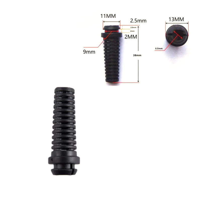

Кабельные втулки HELTC черные/белые 4,6/5,2/6 мм