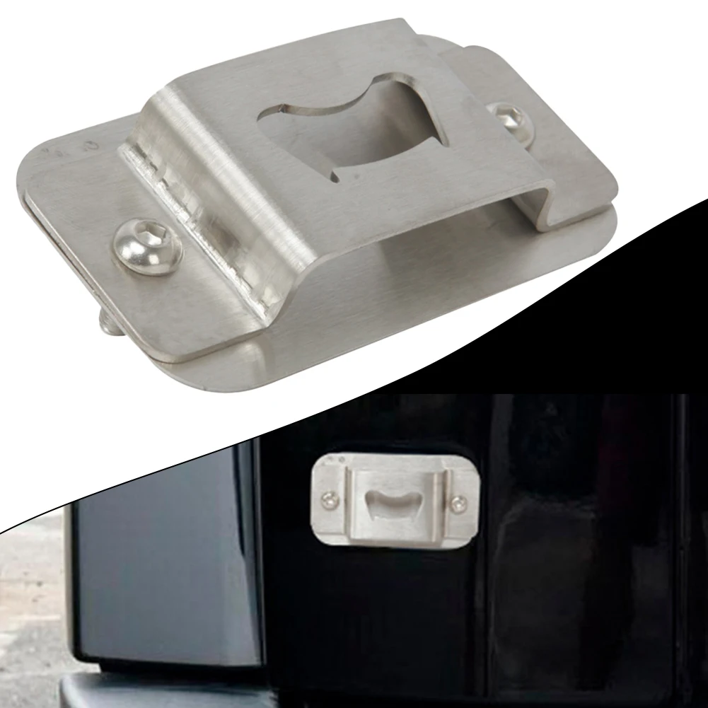 

Durable License Plate Delete Bottle Opener 1 Set Bottle Opener Decoration For JEEP Wrangler License Plate Delete